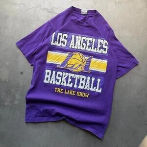 Purple And Yellow Los Angeles Lakers Tee